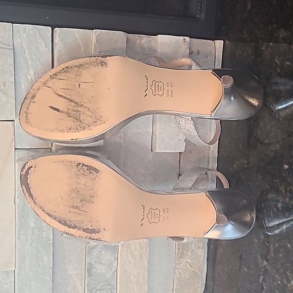 Nina, Size 8, Glitter sandal with kitten heel - Picture 5 of 6